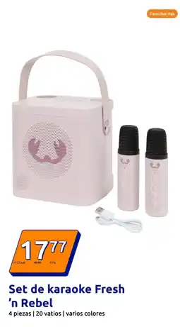 Action REBEL Set de karaoke Fresh oferta
