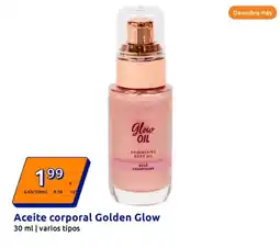 Action Aceite corporal Golden Glow oferta