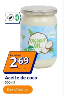 Action Aceite de coco oferta