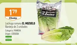 Supermercados Deza EL MOZUELO Lechuga romana oferta