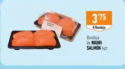 Supermercados Deza Bandeja de nigiri salmón oferta