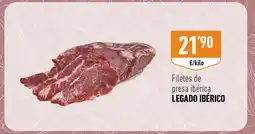 Supermercados Deza LEGADO IBÉRICO Filetes de presa ibérica oferta