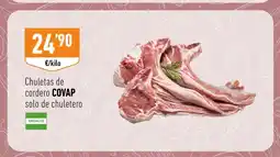 Supermercados Deza COVAP Chuletas de cordero solo de chuletero oferta