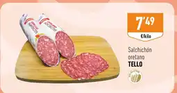 Supermercados Deza TELLO Salchichón orelano oferta