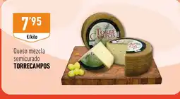 Supermercados Deza TORRE CAMPOS Queso mezcla semicurado oferta