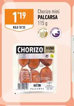 Supermercados Deza PALCARSA Chorizo mini oferta