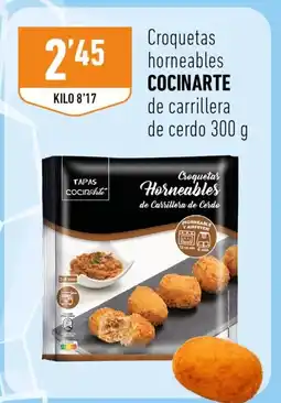 Supermercados Deza COCINARTE Croquetas horneables de carrillera de cerdo oferta