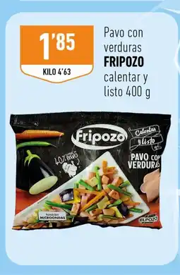 Supermercados Deza FRIPOZO Pavo con verduras oferta