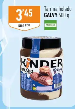 Supermercados Deza GALVY Tarrina helado oferta