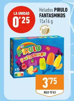 PIRULO FANTASMIKOS Helados