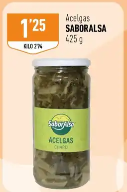 Supermercados Deza SARORALSA Acelgas oferta