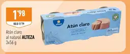 Supermercados Deza ALTEZA Atún claro al natural oferta