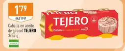Supermercados Deza TEJERO Caballa en aceite de girasol oferta