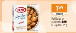 Supermercados Deza DANI Mejillones en escabeche oferta