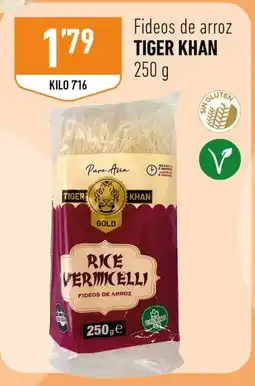 Supermercados Deza TIGER KHAN Fideos de arroz oferta