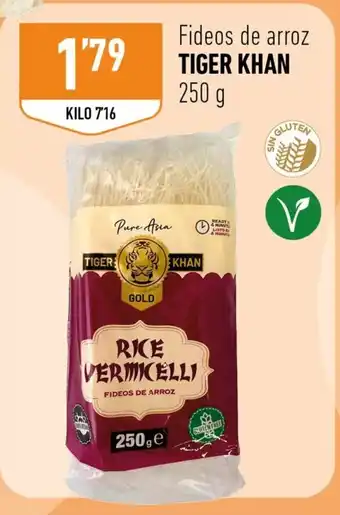 Supermercados Deza TIGER KHAN Fideos de arroz oferta