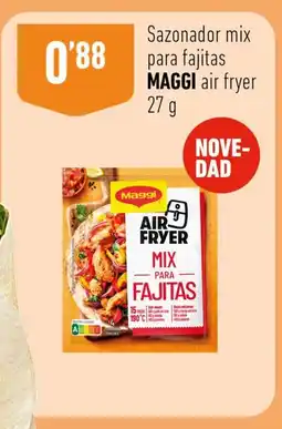 Supermercados Deza MAGGI Sazonador mix para fajitas air fryer oferta