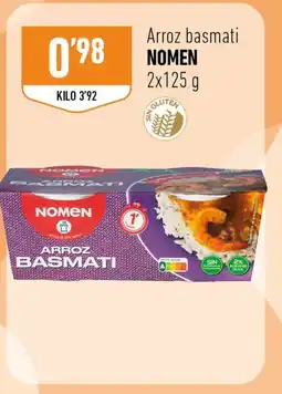 Supermercados Deza NOMEN Arroz basmati oferta