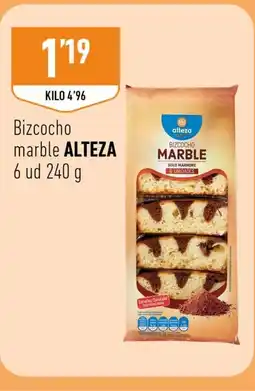 Supermercados Deza ALTEZA Bizcocho marble oferta