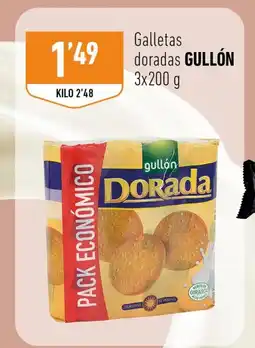 Supermercados Deza GULLÓN Galletas doradas oferta
