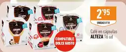 Supermercados Deza ALTEZA Café en cápsulas oferta