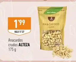 Supermercados Deza ALTEZA Anacardos crudos oferta