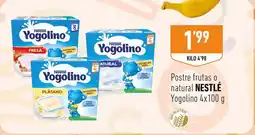 Supermercados Deza NESTLÉ Postre frutas o natural Yogolino oferta