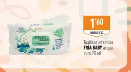 Supermercados Deza FRÍA BABY Toallitas infantiles oferta