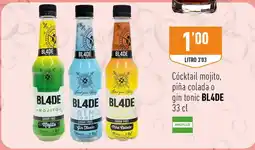 Supermercados Deza BL4DE Cócktail mojito, piña colada o gin tonic oferta