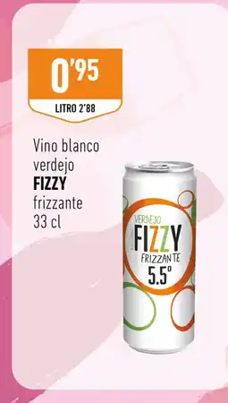 Supermercados Deza FIZZY Vino blanco verdejo frizzantes oferta