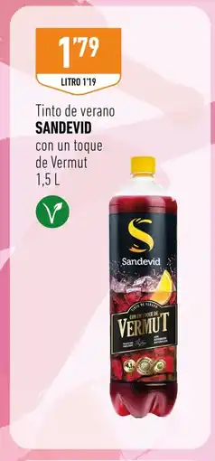 Supermercados Deza SANDEVID Tinto de verano con un toque de Vermut oferta