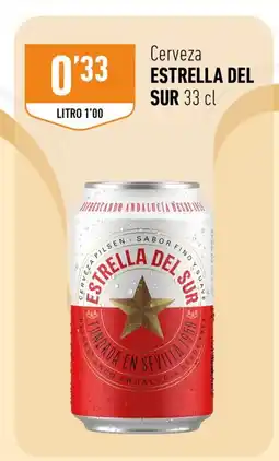 Supermercados Deza ESTRELLA DEL SUR Cerveza oferta