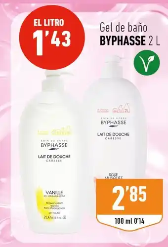 Supermercados Deza BYPHASSE Gel de baño oferta