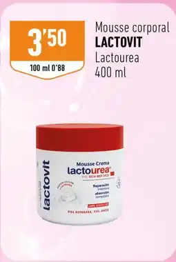 Supermercados Deza LACTOVIT Mousse corporal oferta