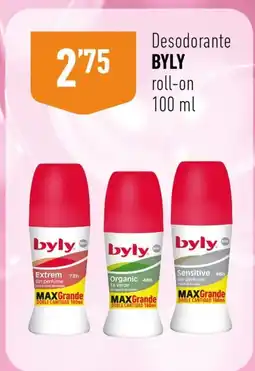 Supermercados Deza BYLY Desodorante oferta