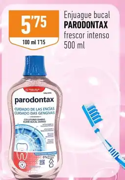 Supermercados Deza PARODONTAX Enjuage bucal frescor intenso oferta