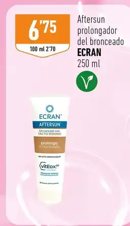 Supermercados Deza ECRAN Aftersun prolongador del bronceado oferta
