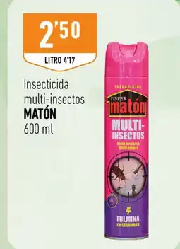 Supermercados Deza MATÓN Insecticida multi-insectos oferta