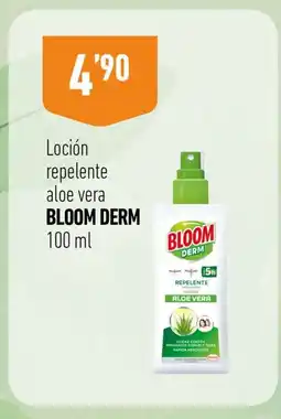 Supermercados Deza BLOOM DERM Loción repelente aloe vera oferta