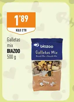 Supermercados Deza BIAZOO Galletas mix oferta