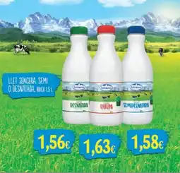 GM Cash & Carry Llet sencera semi o desnatada, brick oferta