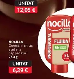 GM Cash & Carry NOCILLA Crema de cacau avellana cap per avall oferta