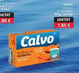 GM Cash & Carry CALVO Musclos en escabetx oferta