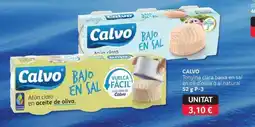 GM Cash & Carry CALVO Tonyina clara baixa en sal en oli d'oliva o al natural oferta