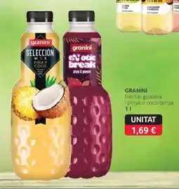 GM Cash & Carry GRANINI Nectar guaiava i pinya o coco/pinya oferta
