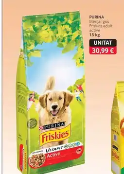 GM Cash & Carry PURINA Menjar gos Friskies adult active oferta