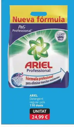 GM Cash & Carry ARIEL Detergent regular pols 110 dosis oferta