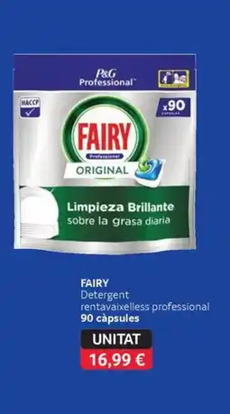 GM Cash & Carry FAIRY Detergent rentavaixelless professional oferta