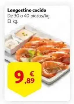 Alcampo Langostino cocido oferta