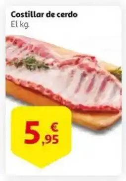 Alcampo Costillar de cerdo oferta
